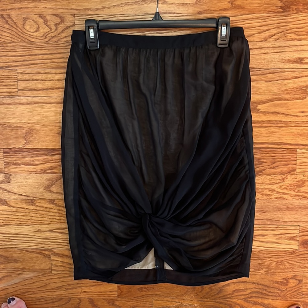 Silence + Noise Draped Skirt